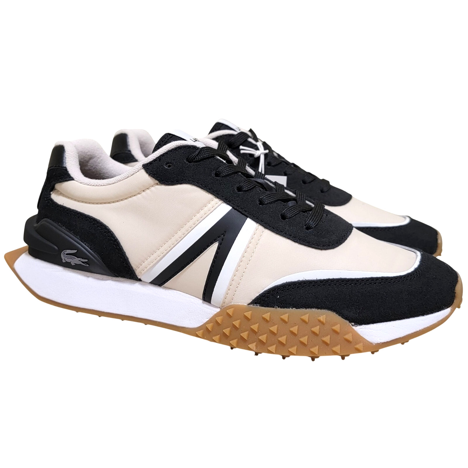 Lacoste Men L-Spin Deluxe 224 Low Top Fashion Sneaker Size U