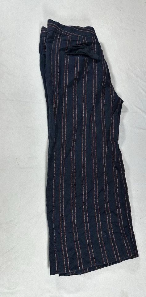 Pantalones de mujer Carven con patrón de rayas muticolores talla 42  Foto 2 de 4