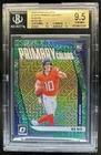 2024 Panini Donruss Optic Bo Nix Rookie Primary Colors RC Dragon #/24 BGS 9.5
