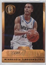 2014-15 Panini Gold Standard Black 21/25 Kevin Martin #110 1u6