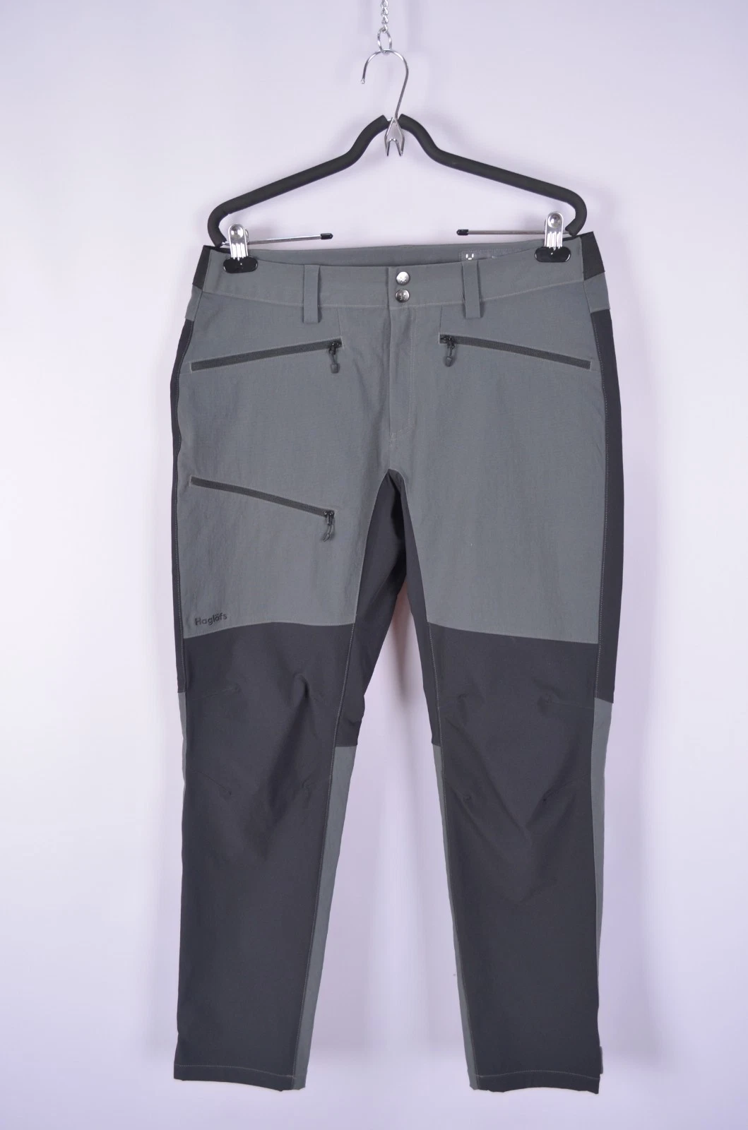 Womens Haglofs Rugged Flex Stretch Pants Size US12 EU42 L Outdoor Hiking