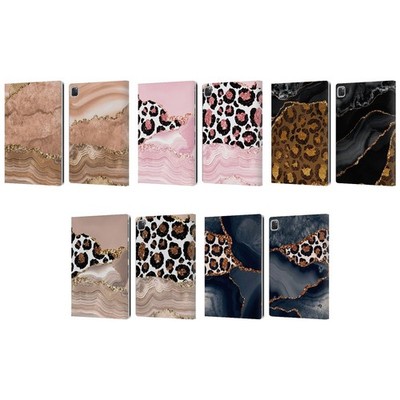 OFFICIAL UTART WILD CAT MARBLE LEATHER BOOK WALLET CASE COVER FOR APPLE iPAD