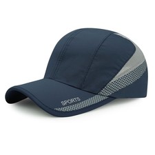 Running Performance Hat Outdoor Sports UV Protection Baseball Cap Ultra Thin ...