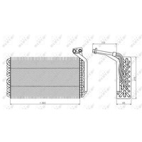 NRF 36136 Verdampfer Klimaanlage Klimaanlagenverdampfer Klimaverdampfer