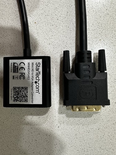 Adaptateur Mini HD vers VGA et adaptateur DVI mâle vers HDMI femelle. - Photo 2/4