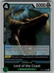 Lord of the Coast OP11-028 A Fist of Divine Speed Foil Rare One Piece