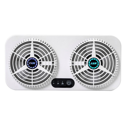 Vehicle Compatible USB Car Exhaust Fan with Adjustable Airflow Settings - Picture 11 of 12