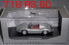 Porsche Special Order 1 43 718 RS 60 SPYDER Silver PORSCHE Spyder