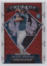 2021 Panini Rookies & Stars Crusade Red Wave Prizm Trevor Lawrence #CR-20 10ev