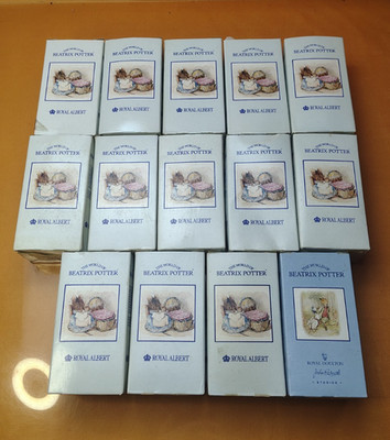 The World of Beatrix Potter Figuren - Royal Albert / Royal Doulton / Beswick
