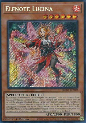 1X NM Elfnote Lucina - BPRO-EN010 - Secret Rare 1st Edition