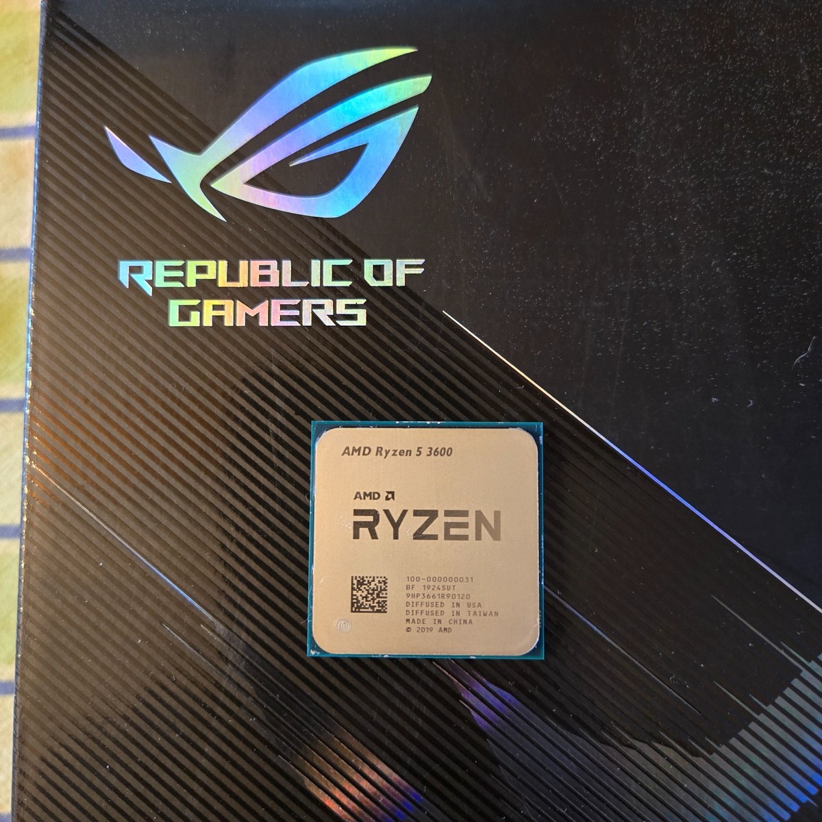 AMD Ryzen 5 3600 3.6GHz 6-Cores Socket AM4 CPU Processor (100