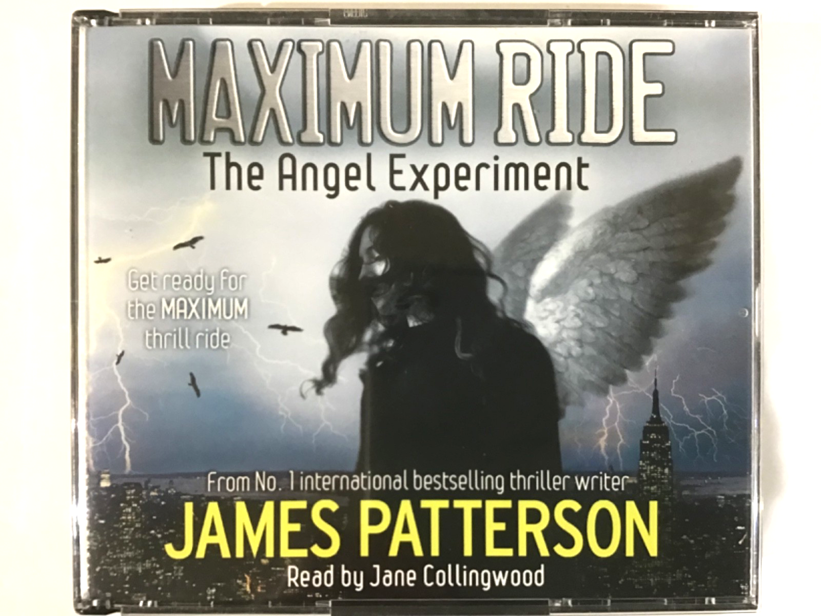 James Patterson 2 CD Audiobook Maximum Ride The Angel Experiment
