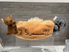 Australien Australian Kitsch Retro Vintage Plüsch Koala Känguru Taschentuch Box Abdeckung