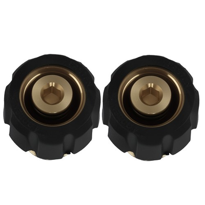 #ad Brass M22 Pressure Washer Adapter 14mm to 15mm Female Quick Connect 5000 PSI $13.15