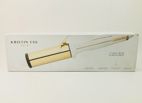 Kristin Ess Haar 2 Zoll Titan Lockenstab für große Ausblaswellen + Volumen - 2 Zoll