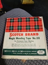 Vintage 3M Company Scotch Brand 810 Magic Mending Tape Original Box NOS
