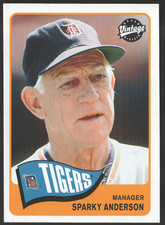 2003 Upper Deck Vintage #195 - Sparky Anderson - Detroit Tigers  03-602