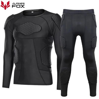 Motorcycle Armor Shirt Pants Set Motocross Protective Gear Body Suit Jacket