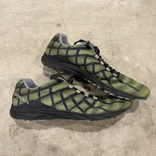 Merrell Reverb Mens 11.5 Green Trail Running Shoes Lightweight