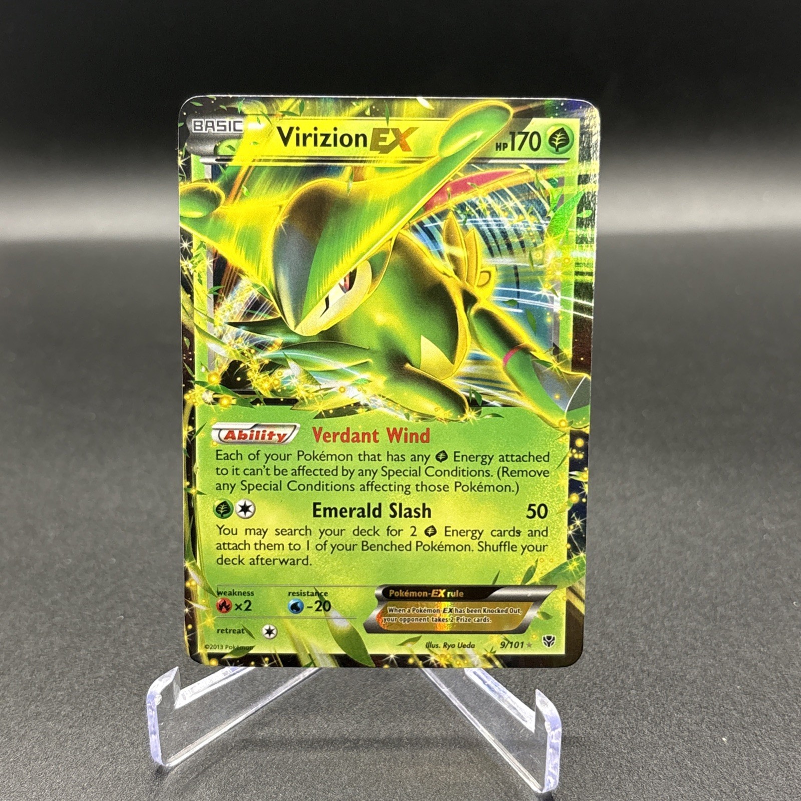 ▸ Virizion EX | Plasma Blast | Ultra Rare | 9/101 | NM