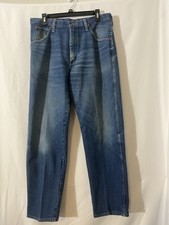 Vintage 90s Wrangler 13MWZPW Cowboy Cut Original Fit Jeans 35x32 Made In USA