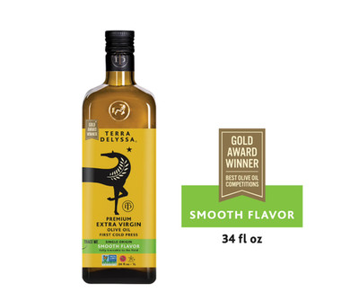 Terra Delyssa Extra Virgin Olive Oil, 34 Fl Oz Glass