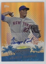 2013 Topps Spring Fever Card Shop Promotion Jeurys Familia Rookie Auto RC 1l3q. rookie card picture