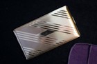 Beautiful Elgin Cigarette Case in Wonderful Condition with Original Pouch!