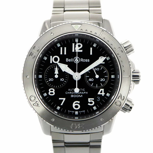 Bell & Ross 500S Diver 300M Chronograph Automatic Watch Used