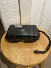 PELICAN 1040 BLACK MICRO CASE SERIES HARD PLASTIC CASE MADE IN USA