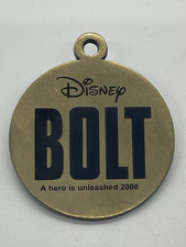 2008 Disney's Bolt Limited Edition Cast Exclusive Dog Collar Tag Pin