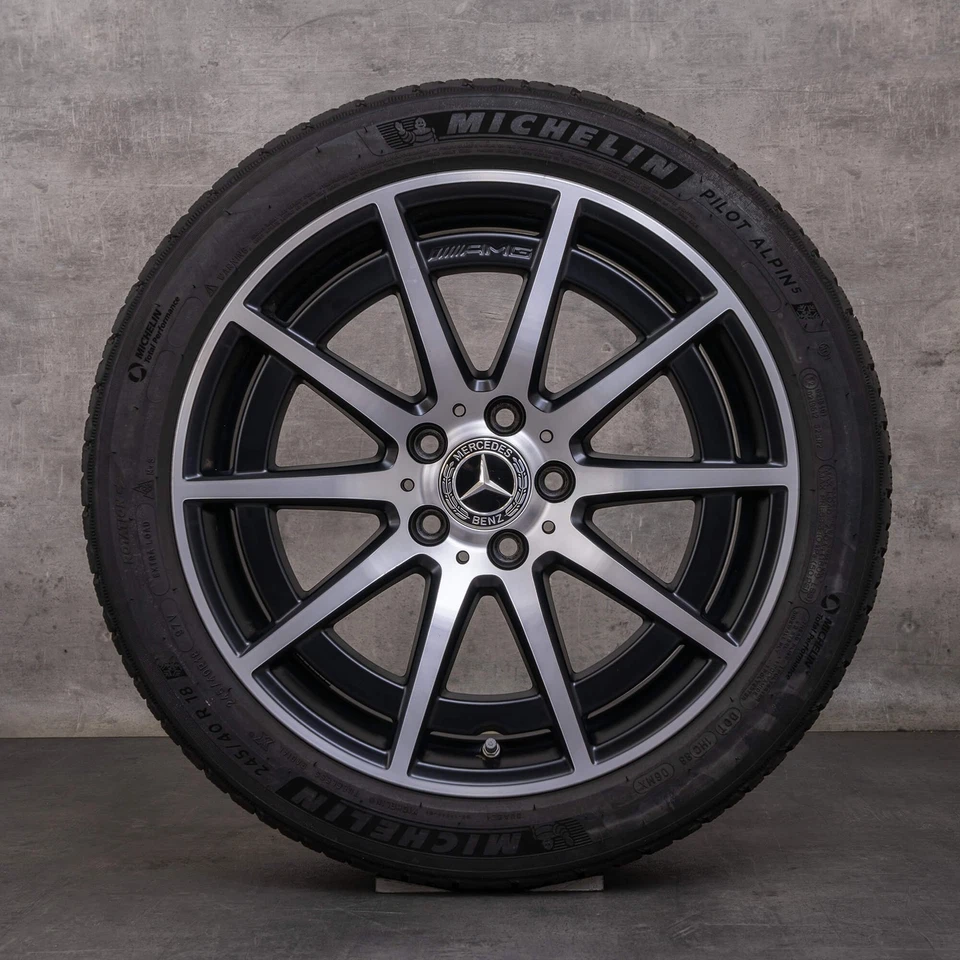 Mercedes A-Klasse A45 CLA 45 AMG Winterräder 18 Zoll W177 V177 C118 X118 - Bild 2 von 4