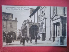 ASCOLI PICENO - LOGGIA DEI MERCANTI - ANIMATA - F.TO PICCOLO- VIAGGIATA