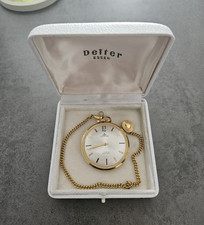 Dugena Taschenuhr, 17 Rubis Antichoc, handauf...