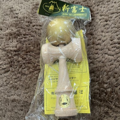Shinfuji Kendama Gold color Japan Kendama Association recommended competitive JP