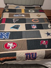 Pottery Barn PB Teen NFL NFC Football Full Size 84x86