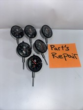 (6) 52-520-109 Dial Indicator with 0-1" Measuring Range FOR PARTS REPAIR