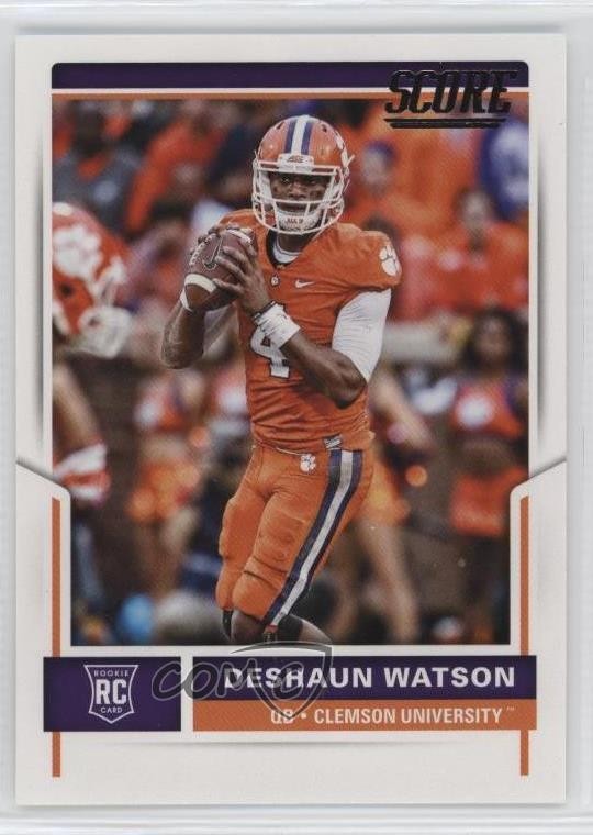 2017 Score Rookies Deshaun Watson #361 Rookie RC 2z8