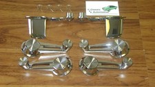 1961-1964 Chevy Impala Bel Air Biscayne Interior Door Handles Window Cranks 6pc