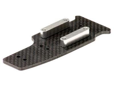 Machined Carbon Center Skid Plate for OFNA 1/10 Hyper 10SC