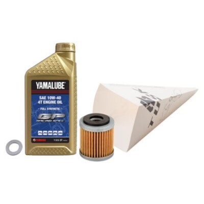 Tusk 4-Stroke Oil Change Kit Yamalube Hi-Perf. Synthetic 10W-40 1529860300