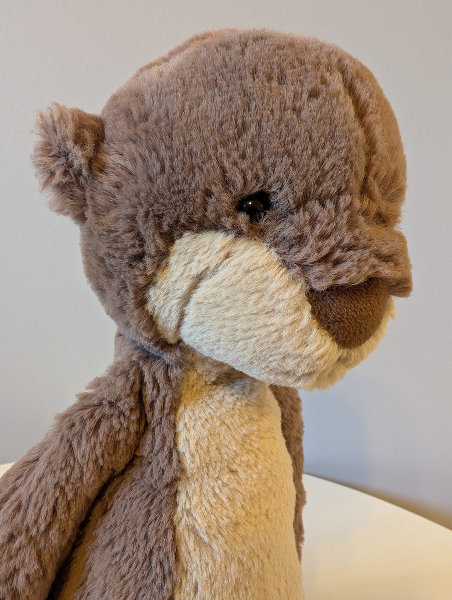 Jellycat Medium 12 inch Bashful Otter - Rare & Retired BAS3OT