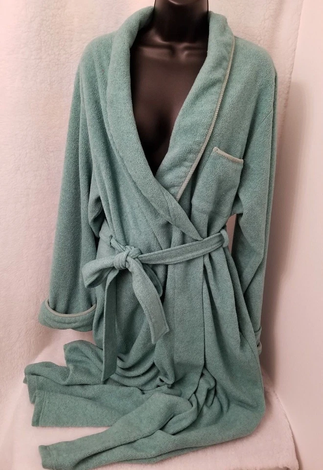 Bata Charter Club para mujer talla L grande verde Foto 2 de 4