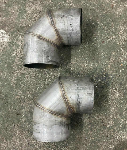 Marine Pair of Exhaust Pipe Elbows eBay