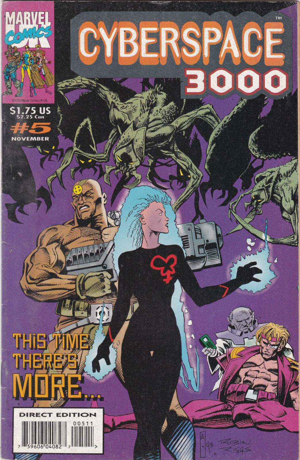 Cyberspace 3000 #5 (1993) UK Marvel Comics