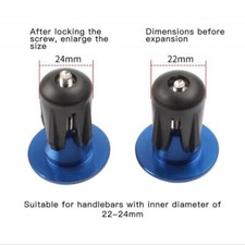 COPPI HANDLEBAR END PLUGS - 2 Bouchons de guidon