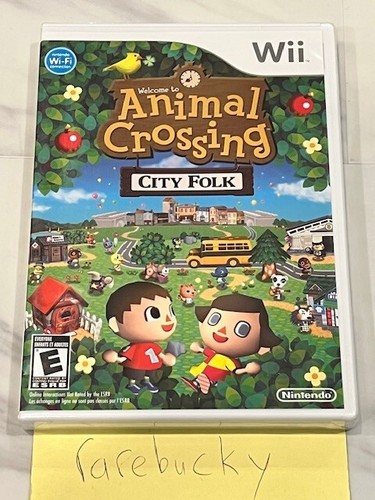Animal Crossing: City Folk (Nintendo Wii) NEU SEALED FIRST PRINT, NM, RAR! - Bild 1 von 3
