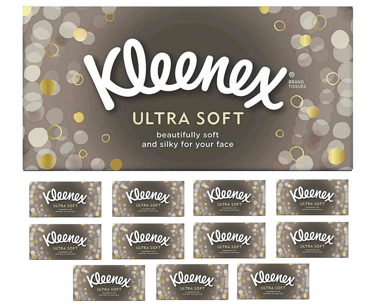 Kleenex Ultra Soft Tissue Box - Silky Soft Tissues for Everyday Use - Image 6