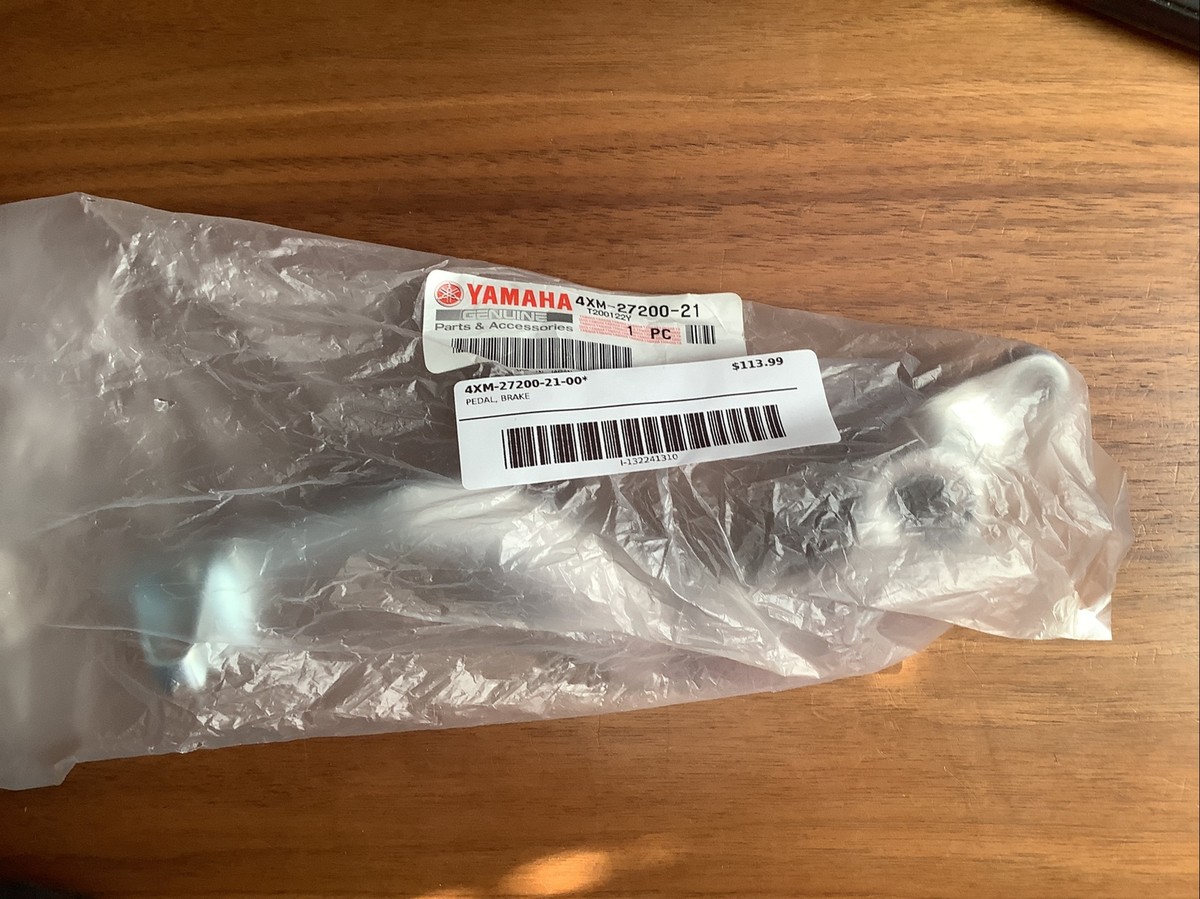 YZ250X Yamaha フットブレーキ4XM-27200-21 新品 4XM-27200-21-00 Yamaha Brake Pedal. Fits YZ125/250 2-Stroke